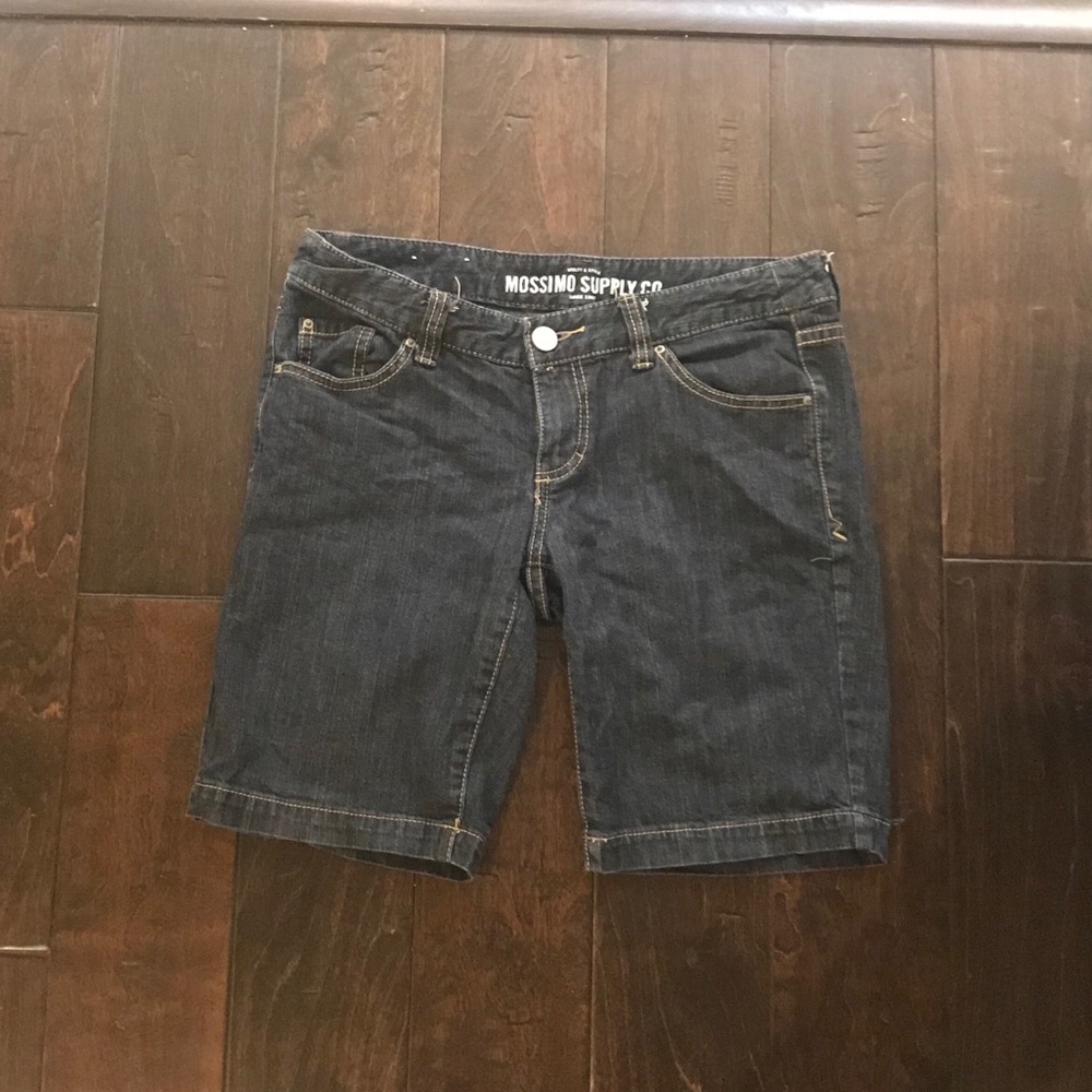 Missimo bermud jean shorts size 9